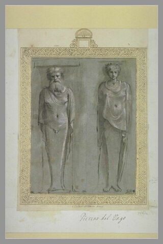 Deux termes, l'un de vieillard, l'autre de jeune femme, image 3/3