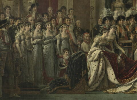 Le sacre de l'empereur Napoléon Ier et le couronnement de l'impératrice Joséphine dans la cathédrale Notre-Dame de Paris, le 2 décembre 1804., image 6/20